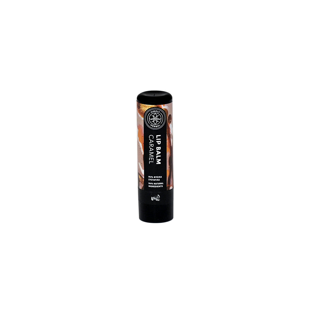 Lip Balm Καραμέλα με μείγμα Φυτικών Βουτύρων και Ελαίων (5ml) - simply-herbal.com