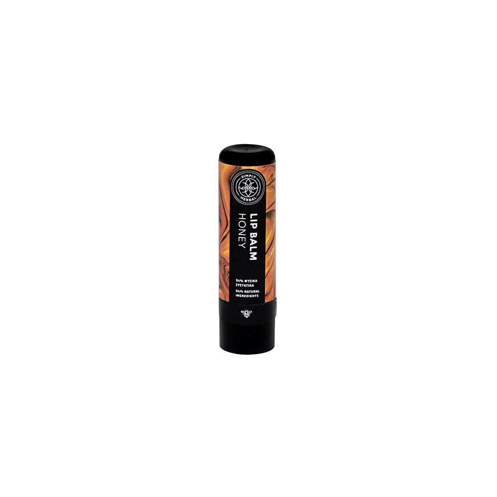 Lip Balm Μέλι με μείγμα Φυτικών Βουτύρων και Ελαίων (5ml) - simply-herbal.com