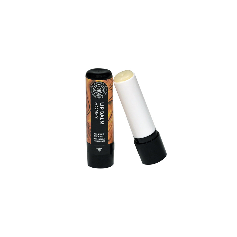 Lip Balm Μέλι με μείγμα Φυτικών Βουτύρων και Ελαίων (5ml) - simply-herbal.com