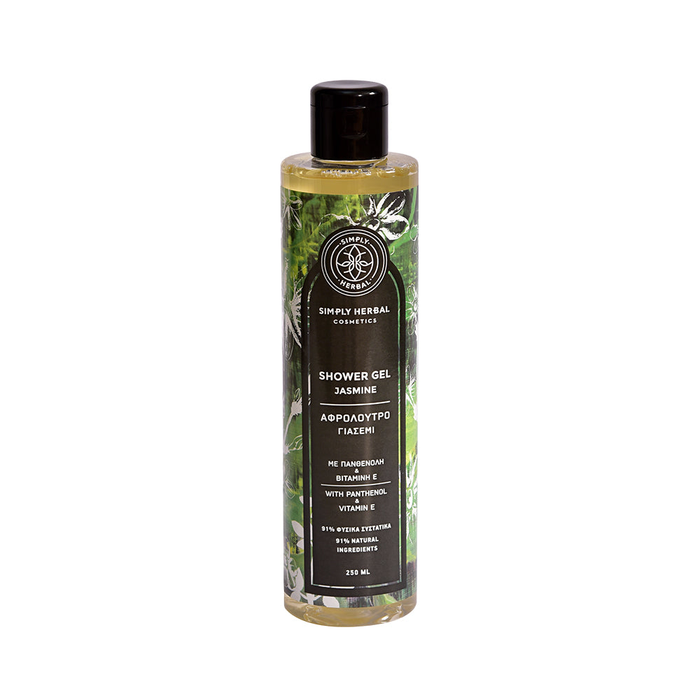 Αφρόλουτρο Γιασεμί με πανθενόλη (250ml) - simply-herbal.com