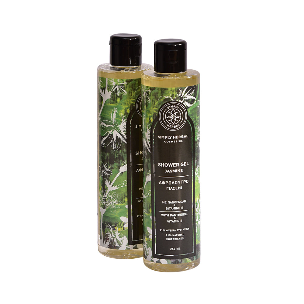 Αφρόλουτρο Γιασεμί με πανθενόλη (250ml) - simply-herbal.com