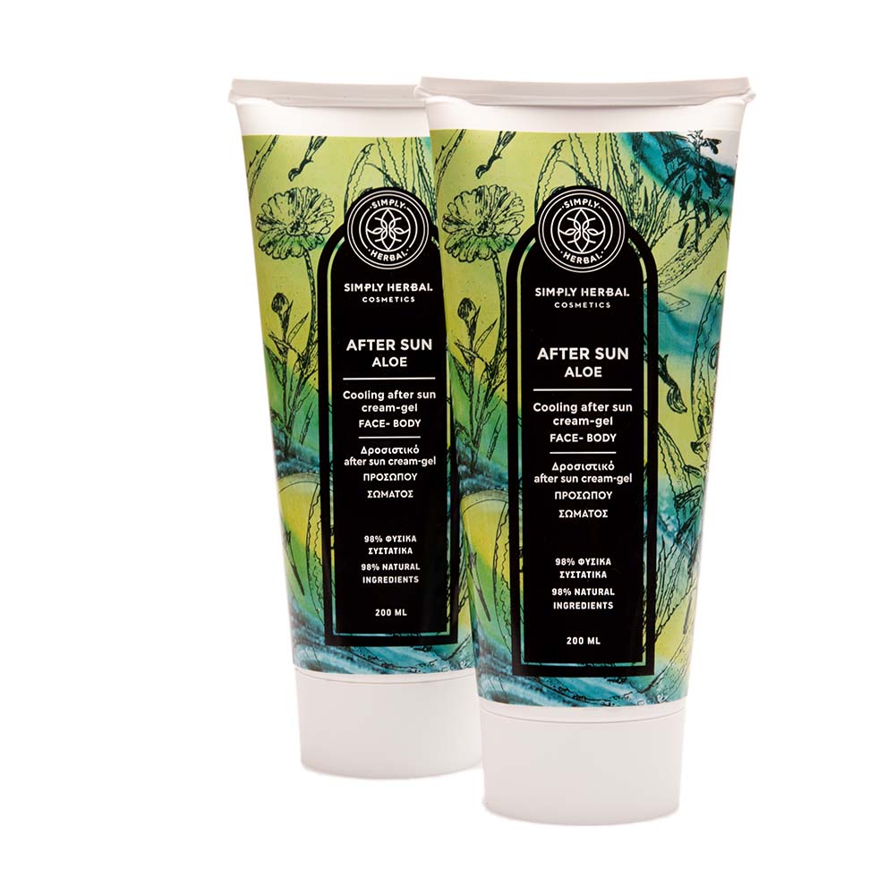 After Sun me Aloi Prosopo - Soma (200ml) second