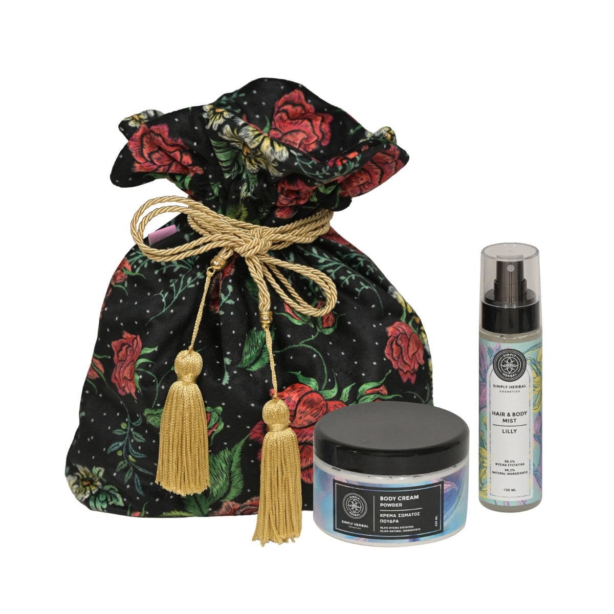 Limited Edition - Κρέμα Σώματος &amp; Body Mist με Pouch Bag (Georgina Trikogia)